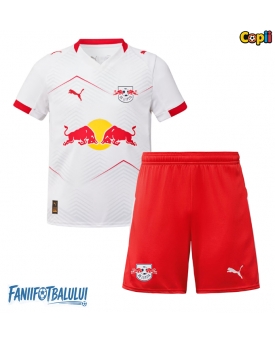 RB Leipzig Echipament de Fotbal Replică 2025-26 Copii Acasa (+ Șorturi)